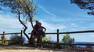 Hey guys, check this out - strangers caught us masturbating and flashing pussy in the park leading to my intense squirting orgasm