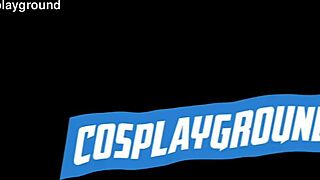 jade kush channels chun li in this wild street fighter cosplay, taking on two big cocks in a hot mmf threesome