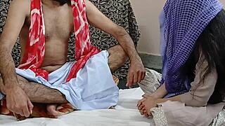 Impostor baba with Indian hot wife