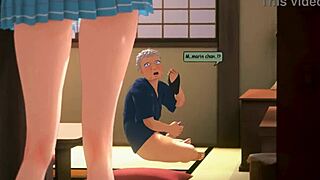 Marin Dressed Love Deliriumbear Young Babe Cheats with Old Cock