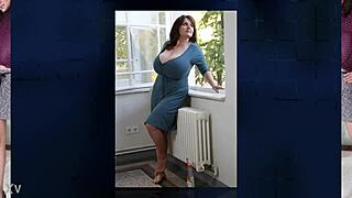 Huge boobs bbw chubby milf