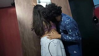 Intriguing devar eyes tight saree on curvy beauty leading to intense massage and naughty anal creampie with monster cock