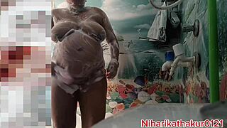 I'm Bathing in Bathroom with Pussy Fucking You Guess