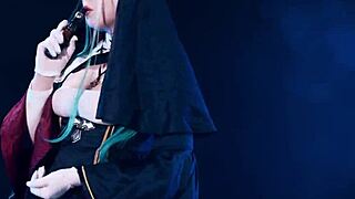 Oh god this nun turned me into her whore and punished me hard with strapon in garage - mollyredwolf