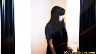 Watch this alluring bigtits milf get pleasured by teen 18+ in full stockings storyline!