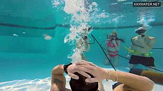 Eva Sasalka Jason Underwater Fucking!