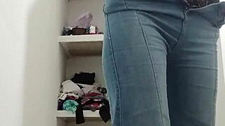 Hot teen strips naked in front of camera watched by her teacher