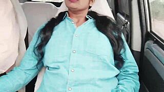 Provocative car ride adventure with long drive talks