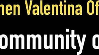 What makes desirable blonde samantha rone pose in lingerie showing big tits and big clit for solo masturbation?