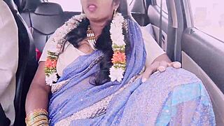 hey, check out this indian car romp with a beautiful tourist and driver full of telugu dirty talk 😏🚗
