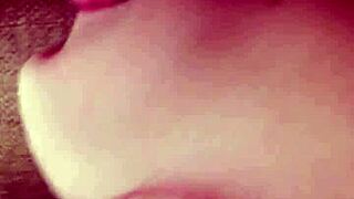 Whoa, redhead Karla Rose is licking my balls in this homemade rimjob pov video 😏👅