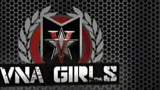 busty hotties lisa ann and sophie dee lick hairy pussies in hot lesbian action