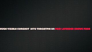 oh man, this d&d elf goblin princess is bulging her neck with that extreme facefuck and huge throatpie cumshot