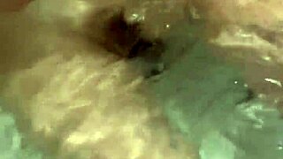 today my wife washed her body slowly in the bath before sex i got excited touching her nipples