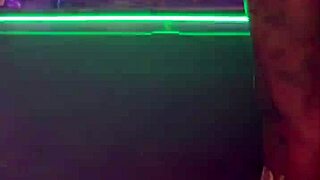 Ebony Birthday Striptease At Tampa Nightclub