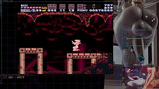 I uh tried the super metroid arcade with nude samus mod in 990 rooms part 1 of 3