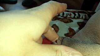 to the sounds of very wet flowing pussies we cum three times at the same time