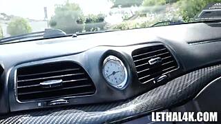 Jewelz blu helps jerry kovak relieve his uncomfortable tension