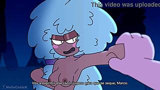 kelly enjoys romantic monster ass action in subtitled adventure by melieconiek