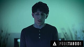 What if Hailey Rose gets caught with cum facial from guys in rough mmf party?