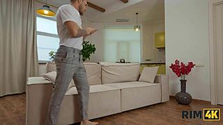 Bold Rimjob Action In Cool Guy Crisis With Russian Blonde Couple