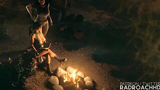 Oh man, lara is totally getting her guts rocked in this extended futanari hardcore by radroachhd
