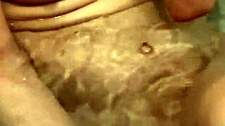 today my wife washed her body slowly in the bath before sex i got excited touching her nipples