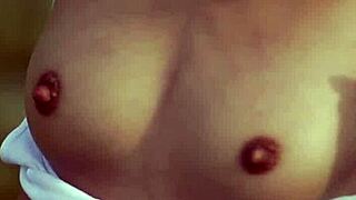 Feeling So Aroused Watching Sensual Babe Tease Shaved Pussy in Slow Motion by Ocean