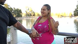 Evasive Angles pregnant kink dot com scene 4 showcases latina bbw Cassandra Cakez with big tits blowjob, interracial hardcore, cumshot swallow, and fetish lovers appeal