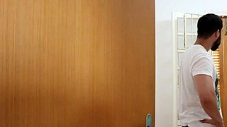 hey, my wife gave the buyer a hand to sell our house faster with some hot action