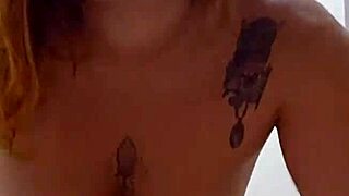 Young flasher tries to convince her man to leave his wife for her.