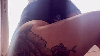 Intense Neighbor Gagging On Cock With Deepthroat Choking And Ass Licking Action