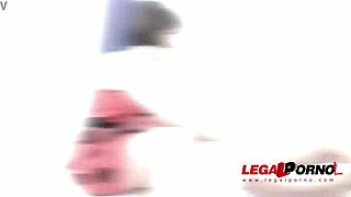 anabelle takes on two cocks for intense anal and double penetration action in sz1182