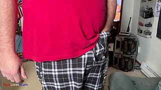 SOLO Guy PLAYS With COCK In BEDROOM Until CUMMING