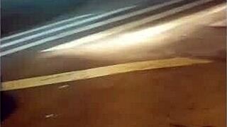 alice lemes shows off big ass and clit in making off video