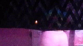 Big booty ebony model shows off her ass in amateur cam session.