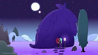 kelly enjoys romantic monster ass action in subtitled adventure by melieconiek