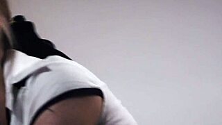 Beautiful girl fucked by man, but why stop there?