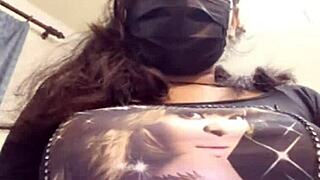 indian girl performs live video 😊