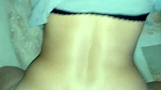 portrait of a curvy latina amateur with natural tits