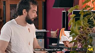 mature redhead, can you give me that strong orgasm like this?