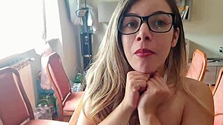 Big Ass Babe Cleans Neighbor Table Removes Panties Masturbates Pussy Fetish