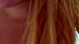 Young flasher tries to convince her man to leave his wife for her.