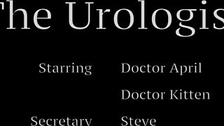 Dominatrix mistress april unleashes electro torment on patient penis in hospital exam with kinky nurse