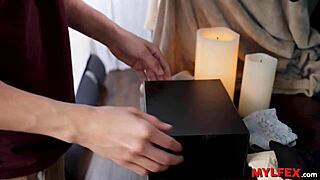 What happens when a flexible blonde milf with small tits tries to outsmart her lover but ends up in wild anal cowgirl riding