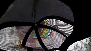 Hidden Blowjob In The Dunes With Tight Pussy Creampie