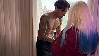 hey, this skinny teen next door is freezing cold and needs my cock to warm up her tight pussy!