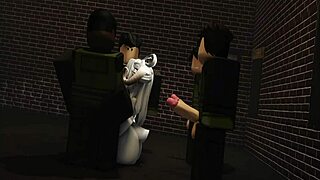 Isn't it wild how this horny big tits babe plays roblox but craves monster cock action?