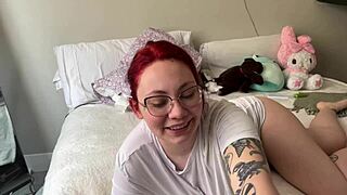 How do you handle your stepbrother's monster cock with toys and doggystyle missionary action?