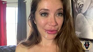 Oh I love how Rome Major fucks my mouth then Bianca Burke gets facialized